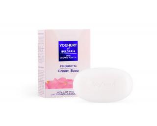 Probiotické krémové mydlo s bio ružovým olejom  (Probiotic Cream Soap With Organic Rose Oil)