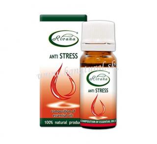 RIVANA - Kompozícia esenciálnych olejov proti stresu 10 ml (Composition Essential Oils ANTI STRESS)