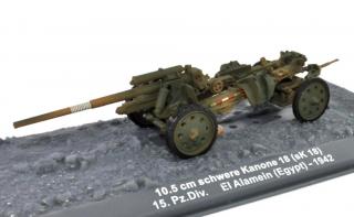 10,5 cm schwere Kanone 18 (sK 18) - El Alamein (EGYPT) 1942 - 1:72