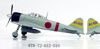 A6M2 Zero-Sen/Zeke, AI-101, IJN Carrier Akagi, Pearl Harbour - 1:72