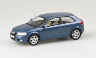 Audi A3 (Blue Metallic) - Cararama 1:43