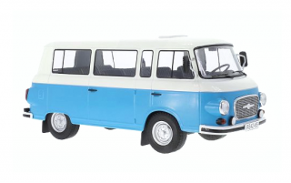 Barkas B 1000 Kleinbus, 1965 (Blau/Weiss) - 1:18 ModelCar Group