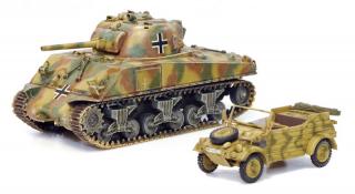 Beutepanzer M4A2 75 + Kubelwagen - Dragon Armour 1:72