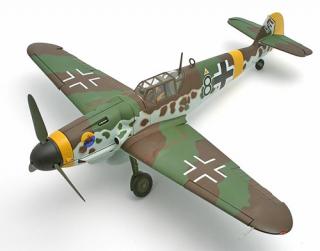 Bf-109G, Luftwaffe 2./JG 302, 1944, Wilde Sau Nightfighter - Corgi 1:3