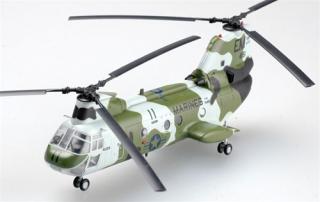 Boeing CH-46F Sea Knight Helicopter 156468 HMM-261  Too Cool  - 1:72