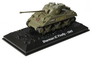 Bojová vozidla č.09 - Sherman IC Firefly - Amercom 1:72