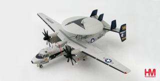 E-2C Hawkeye USN VAW-117 Wallbangers, NH600, USS Nimitz, 2008 - Hobby Master 1:72