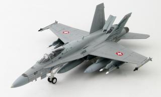 F/A-18C Hornet Swiss Air Force, 17 Staffel Falcons, #J-5017, Switzerland - Hobby Master 1:72