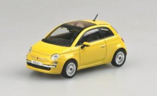 Fiat New 500 (Yellow) - Cararama 1:43
