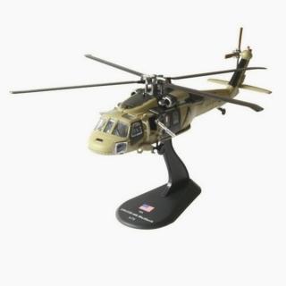 Helikoptéry světa č.02 - UH-60 Black Hawk - Amercom 1:72