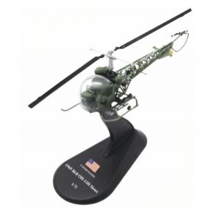 Helikoptéry světa č.31 - Bell OH-13 Sioux - Amercom 1:72