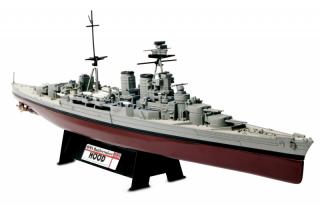 HMS Hood Battlecruiser, Battle of the Denmark Strait 1941 - 1:700 - Unimax