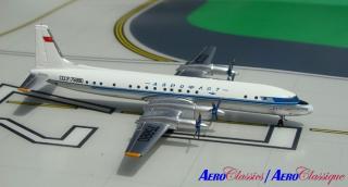Il-18D Aeroflot, reg. 75880, Dark Blue - AeroClassics 1:400