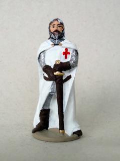 Jacques de Molay (1293-1314), 23. velmajster - 1:32 (54mm)
