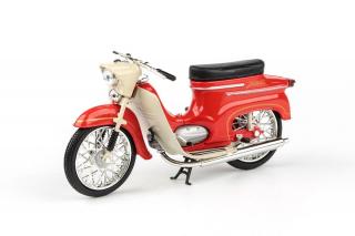 JAWA 50 Pionýr type 20, 1967 (Red) - Abrex 1:18