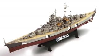 Kriegsmarine Battleship Bismarck, Poland 1941 - 1:1000 - UNIMAX