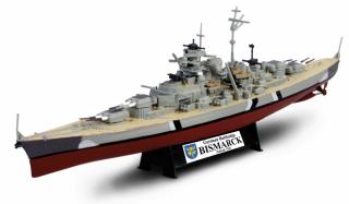 Kriegsmarine - Bismarck - Op.Rheinubung, Gotenhafen, Poland 1941 - 1:700