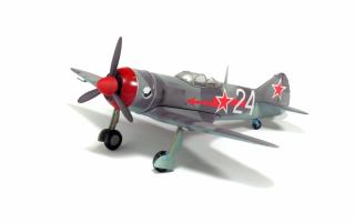 La-7 Soviet Air Force 9 GvIAP, White 24, Amet-khan Sultan, East Prussia, 1944 - 1:72