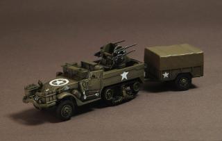 M3 Half-Track US Army, Battle of the Bulge, Ardennes 1944 - 1:72