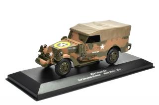M3A1 Scout US Army, 2nd Arm. Div., Sicily, Italy 1943 - 1:43 Atlas