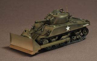 M4A3 Sherman US Army, Korea 1950, w/ Dozer Blade - 1:72 - Warmaster
