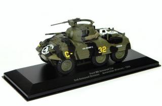 M8 Armored Car, US Army, 2nd Arm. Div., Avranches (France) 1944 - 1:43 Altaya