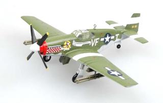 North American P-51B Mustang, Capt. D. Gentile, 336th FS, 4th FG - 1:7