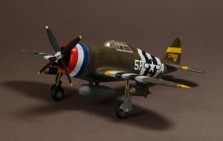 P-47D Thunderbolt, 5TH Emergency Rescue Squad. Boxted, UK, 1944 - 1:72
