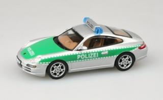 Porsche 911, Polizei (Deutschland) - Cararama 1:43