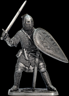 Ruský kniežací bojovník s mečom (13. storočie) - EK Castings 1:32