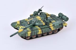 Russian T-72B with ERA Main Battle Tank, Camouflage 2010s - 1:72 - Modelcollect