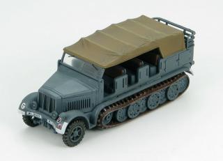 Sd. Kfz. 7, German 8 ton Half-Track, Luftwaffe Air-Borne Tank Div. 1:72