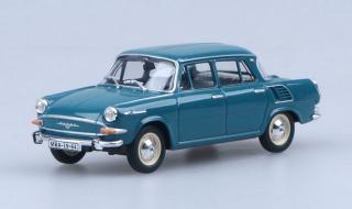 Škoda 1000MB, 1964 - Dark Blue Green - Abrex 1:43