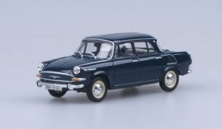 Škoda 1000MB, 1964 - Dark Blue MB - Abrex 1:43