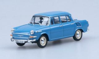 Škoda 1000MB, 1964 - Light Blue - Abrex 1:43