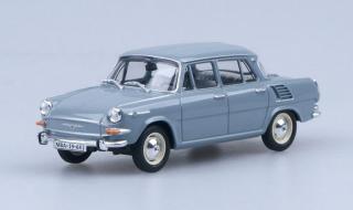 Škoda 1000MB, 1964 - Navy Grey - Abrex 1:43