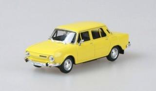 Škoda 110L, 1972 - Primrose Yellow - Abrex 1:43