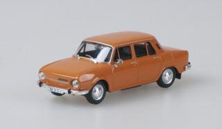 Škoda 110L, 1972 - Yellow Orange Dark - Abrex 1:43