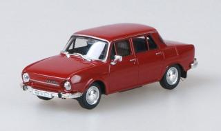 Škoda 110L, 1973 - Ruby Red - Abrex 1:43