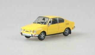 Škoda 110R Coupé, 1978 (Solar Yellow) - Abrex 1:43