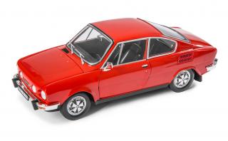 Škoda 110R Coupe, 1980 (Red) - Abrex 1:18