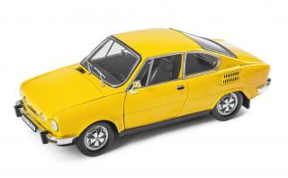 Škoda 110R Coupe, 1980 (Solar Yellow) - Abrex 1:18