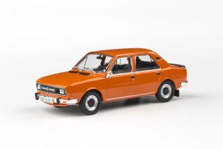 Škoda 120L, 1982 - Oranžová brilantná - Abrex 1:43