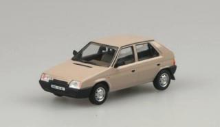 Škoda Favorit 136L, 1987 - Gobi Brown - Abrex 1:43