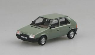 Škoda Favorit 136L, 1987 - Poplar Green - Abrex 1:43