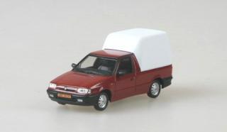 Škoda Felicia Pick-Up, 1996 - Romantic Red - Abrex 1:43