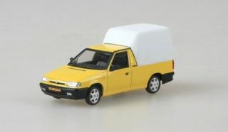 Škoda Felicia Pick-Up, 1996 - Yellow Telecom - Abrex 1:43
