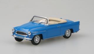 Škoda Felícia Roadster, 1963 - Light Blue - Abrex 1:43