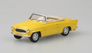 Škoda Felícia Roadster, 1963 - Yellow Banana - Abrex 1:43