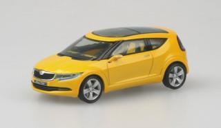 Škoda Joyster (koncept) - Yellow Metallic - Abrex 1:43